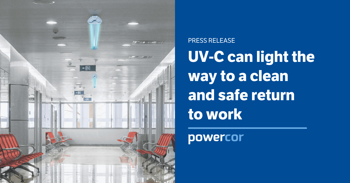 UV-C can light the way to a clean and safe return to work