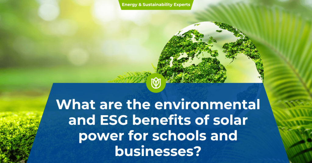 ESG Benefits of Solar